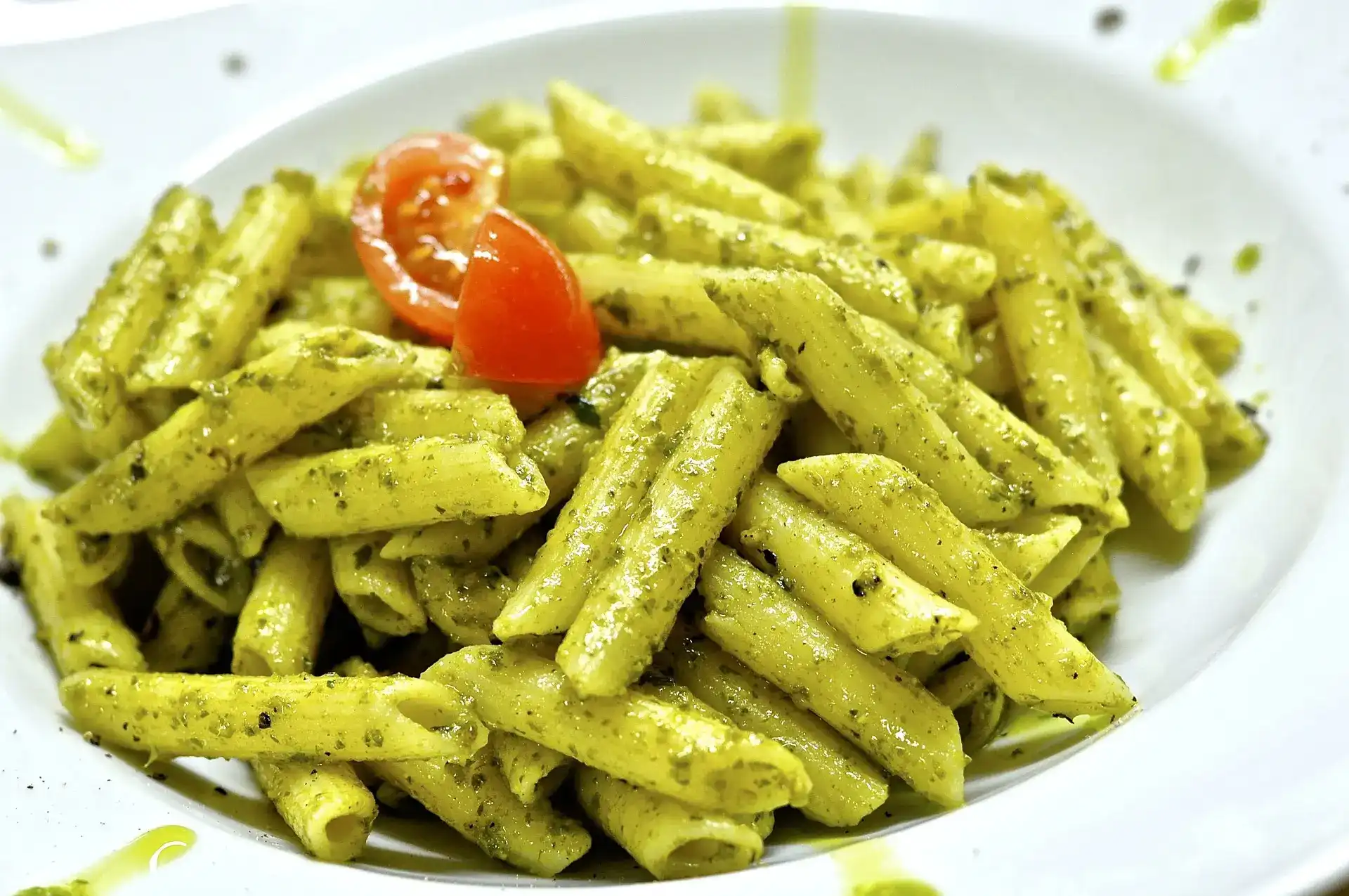 Creamy Chicken Pesto Pasta